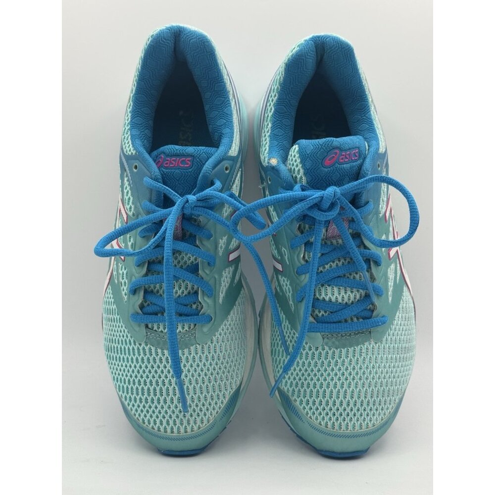 Asics Gel-Cumulus 18 Women Size 8.5  Teal Blue Running Shoes Athletic Sneakers - Picture 6 of 13